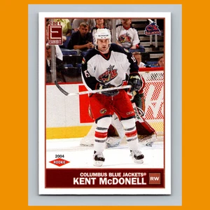 Kent McDonell #43 2003-04 Pacific Exhibit Yellow Backs Columbus Blue Jackets NHL - Picture 1 of 3