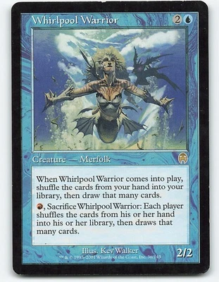 Whirlpool Warrior #36 Magic the Gathering Card - Image 1 of 2