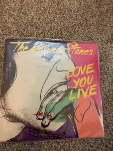 ROLLING STONES Love You Live 2LP 1977 Rolling Stones Records COC 2-9001 EX+/VG+ - Picture 1 of 2