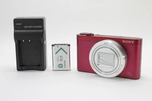 Sony Cyber-Shot DSC-WX500 Digital Camera Red with/charger tested - Picture 1 of 6