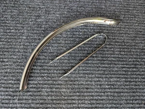 SCHWINN BICYCLE NOS FASTBACK 1966-67 EARLY STINGRAY REAR FENDER ORIGINAL w/BRACE - Picture 1 of 7