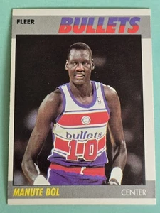 1987-88 Fleer Basketball MANUTE BOL Washington Bullets #13 - Picture 1 of 2