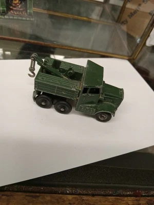 Vintage Lesney Matchbox #64 Scammell Breakdown truck Military ENGLAND 1959-66  - Image 1 of 4