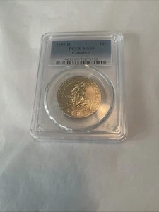 1989-D Congress Silver Commemorative Dollar MS69 PCGS - Picture 1 of 1