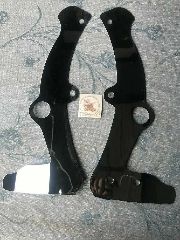 Juego de cubiertas de cuadro cromado Harley para modelos FLST FXST 1986-1999  Foto 1 de 1