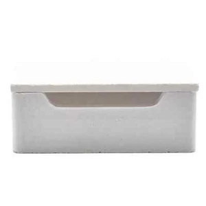 Bandeja de sinterización de crisol dental rectangular circonio crisoles tamaño 90X60X30 mm - Imagen 1 de 7