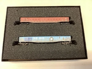 Micro Trains #993 05 016 N scale "C&NW” weathered gondola 2 pack - Picture 1 of 2
