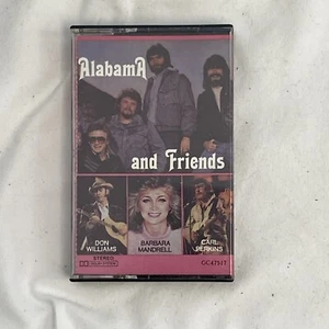 Alabama and Friends (1985 Vintage Cassette Tape) Barbara Mandrel Carl Perkins - Picture 1 of 6