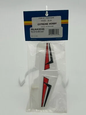 FLYZONE / TAIL SET RC AERO SCOUT / #HCAA3246 / NIB / NOS - Image 1 of 2