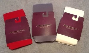 Size 1X NWT Ashley Stewart Plus Footed Tights CHERRY GRAY Multiples Discount New - Picture 1 of 5