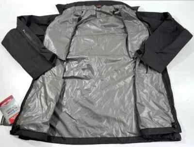 LARGE TRU-SPEC 24-7 WATERPROOF ALL SEASON RAIN PARKA JACKET COAT 2492 BLACK - Image 1 of 3