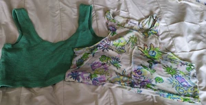 Weekday cropped tops x 2 Size M - Picture 1 of 4