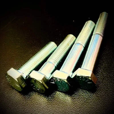 FIXABALL - UNF, HEX-BOLT UNF 7/16" Hex Bolt Set Screws High Tensile 8.8 Zinc BZP