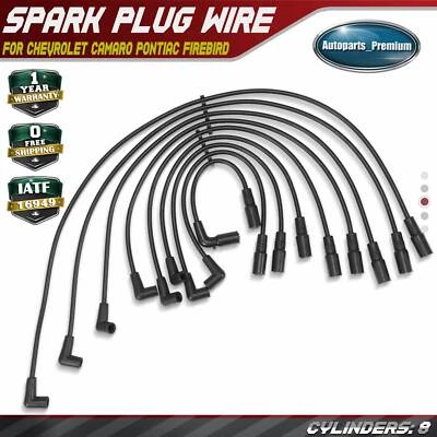 9x Spark Plug Wire Sets for Chevrolet Camaro Pontiac Firebird 1996-1997 V8 5.7L - Image 1 of 4