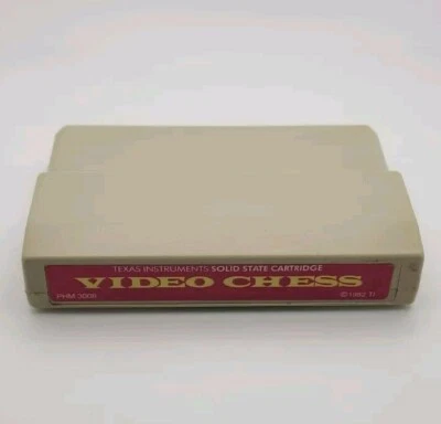 Video Chess - TI-99/4A Solid State Cartridge - LTA1384 - Image 1 of 2