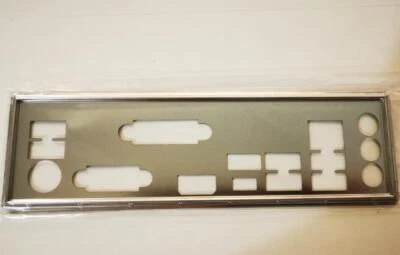I/O Shield For ASRock AB350 PRO4,X370 PRO4,AB350 Gaming K4 Bracket Backplate IO - Image 1 of 4