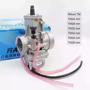 Carburador Vergaser TM24 TM28 TM30 TM34 TM32 TM38 Flat Slide Spigot for MIKUNI - Imagen 1 de 18