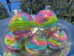 Easter Decor Ornament Spring Bunny Tree Bright Decor Decorations Tree 8 Set - Picture 1 of 2