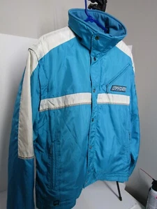 Chaqueta de esquí Spyder para hombre vintage aislamiento aislante Dermizax Dynatec azul XL - Imagen 1 de 15