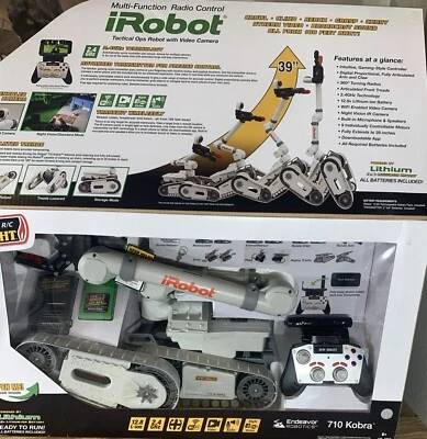 New- New Bright iRobot 710 Kobra Endeavor Robotics Radio Controlled Robot Drone - Image 1 of 4