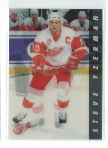 Steve Yzerman 1997/98 Little Caesars Pinnacle Card #2 of 4