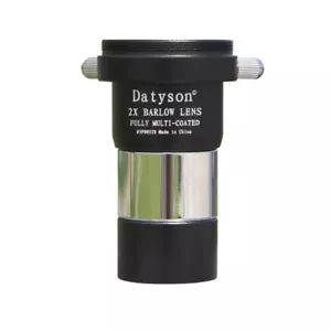 Lente Barlow 1,25" 2X totalmente multicapa de metal para ocular telescopio astronómico - Imagen 1 de 7