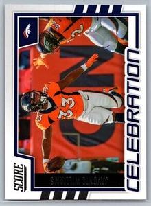 2022 Score #C-JW Javonte Williams Celebration Denver Broncos - Picture 1 of 2