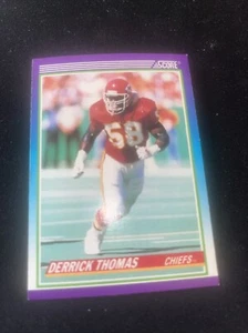 1990 Score #500 Derrick Thomas Kansas City Chiefs - Picture 1 of 2