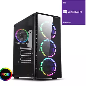 Advanced Micro Devices A10 Quad Core 4,2 8 GB 1 TB desktop da gioco PC computer Raider RGB Windows 10 - Foto 1 di 3