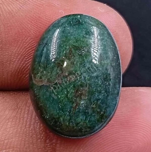 18.80 Ct Oval Cut LAB-CREATED Green Emerald EGL Loose Gemstone 2D5 - Picture 1 of 4