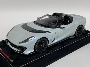 1/18 MR Collection Ferrari 812 Competizione A spider White Lecoerc's Car Suede - Picture 1 of 7