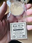 1916-20 BABE RUTH GAME USED BAT SAWDUST /500 HIGHLAND MINT RED SOX YANKEES COA