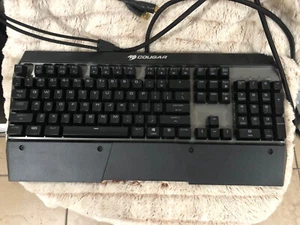 Cougar Gaming Attack X3 RGB Cherry MX RGB Mechanical Gaming Keyboard, TESTED! - Picture 1 of 4