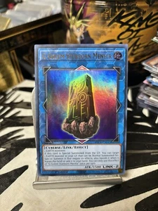 Yu-Gi-Oh! G Golem Stubborn Menhir 1a edición. BLCR-EN043 Ultra Raro Casi Nuevo x1 - Imagen 1 de 2