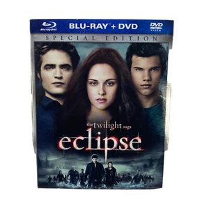 The Twilight Saga Eclipse Blu-Ray Disc + DVD (2010) With Slipcover Brand New - Foto 1 di 5