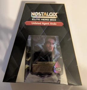 Nostalgix TCG - Elite Hero Box - Unlisted Agent Ando Sealed Kickstarter - Picture 1 of 6