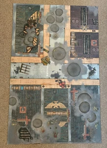 Tappetini da gioco rigidi Warhammer 40k Conquest premium giochi workshop panda - Foto 1 di 4