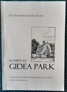 Books: Romford Garden Suburb at Gidea Park. Davidson, D. - Picture 1 of 4