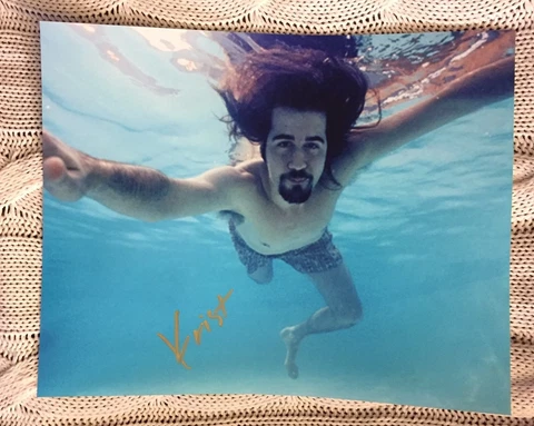 Krist Novoselic Signed 8 X 10 Photo Autographed Nirvana JSA Authentication COA Cover