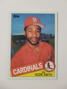OZZIE SMITH 1985 TOPPS BASEBALL CARD #605 ST. LOUIS CARDINALS - Picture 1 of 2