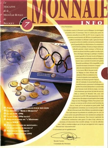 MAGAZINE DE LA MONNAIE ROYALE DE BELGIQUE n°7 - Imagen 1 de 1