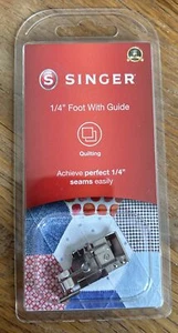 Singer 1/4"" piede originale confezionato con guida - Foto 1 di 2