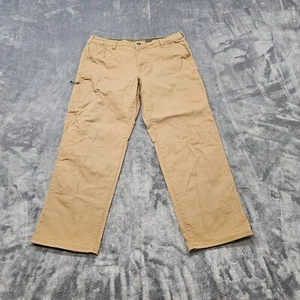 Legendary Outfitters Stretch Canvas Pants Mens 40x30 Brown outdoor durable - Picture 1 of 12