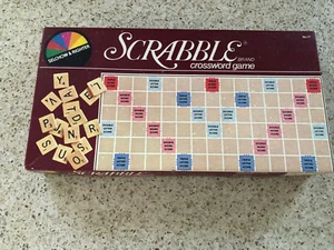 Vintage 1982 Scrabble Spiel (2) in einer Box - Bild 1 von 6