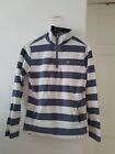 Crew Clothing Nautical Jumper Sweater Size S Navy Blue Cotton