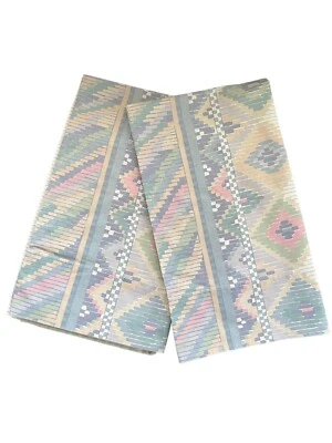 2 fundas de almohada vintage JCPenney Southwestern Pastels multicolor Queen Foto 1 de 4