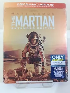 THE MARTIAN BLU-RAY EXTENDED EDITION STEELBOOK, DISPATCH SAME DAY - Imagen 1 de 12
