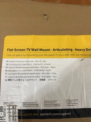 Soporte de pared para TV StarTech FPWARTB2 para pantallas VESA de hasta 70 pulgadas - Resistente completo Foto 1 de 3