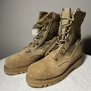 US Military MONDO PT DESSERT ASTMF2413-11 Size 7R Army Combat Boots Vibram Sole - Picture 1 of 7