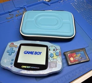 Cartucho retroiluminado IPS Nintendo Gameboy Advance Pokémon GBA Squirtle V5 1800 MAH - Imagen 1 de 6